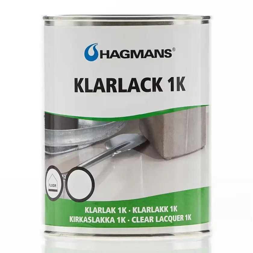 Klarlack 1K 20 - Halvmatt - 1L