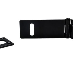 Ledhasp Stål Svart 90 x 42 x 38 mm Habo
