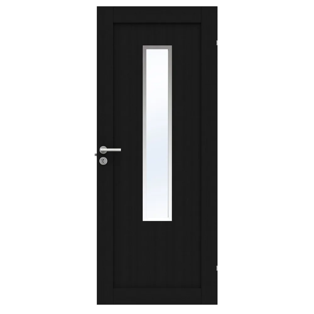 Swedoor Unique 01L GWA 1120 Svartlaserad Ek Innerdörr | Köp Idag