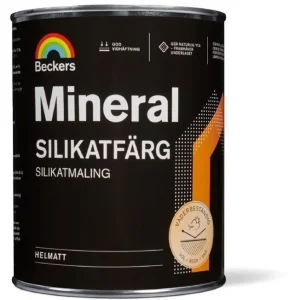 Beckers Mineral Silikatfärg helmatt Vit