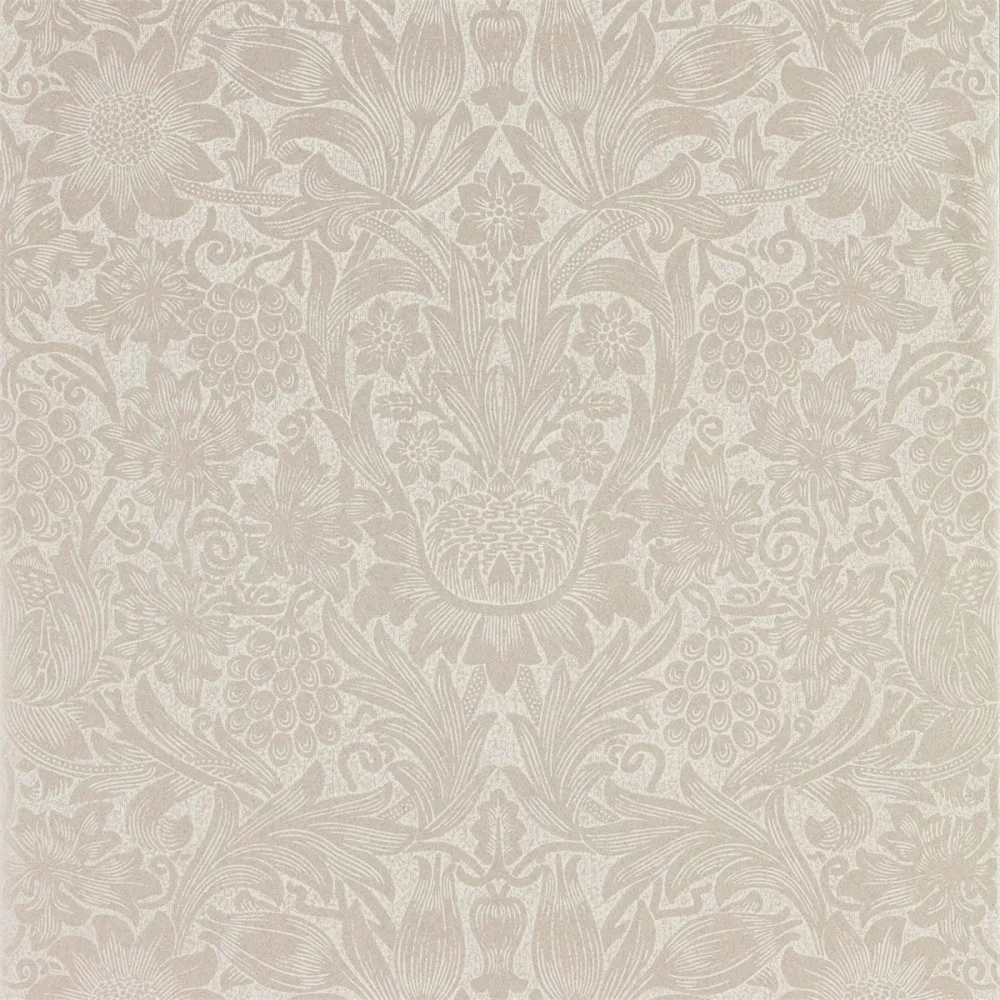 Pure Sunflower Pearl/ivory Dmpu216048 Vit Tapet
