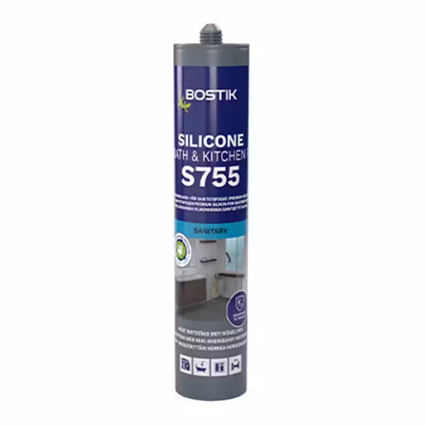 Silikonfogmassa Bostik S755 Bath & Kitchen
