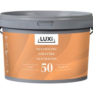Golvfärg Vit 2,25 L Luxi