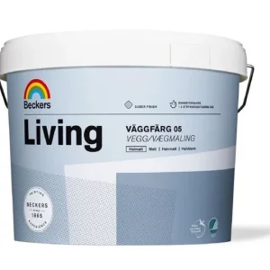 Beckers Living 05 Väggfärg helmatt Vit