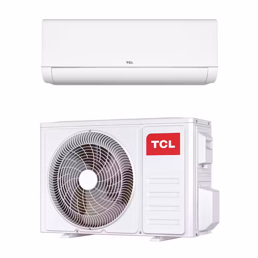 Luftvärmepump TCL BreezeIN 2.0 S12P9S0 P9 12K AI-styrning Värmeeffekt 4,5kW A+++ SCOP 5,1 Underhållsvärme och integrerad AC-funktion