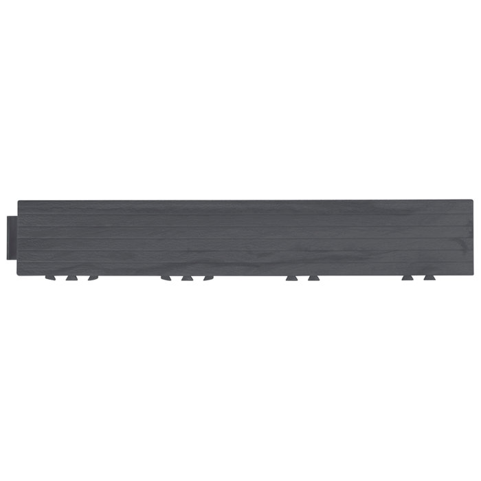 Kantlist Woodlook Mörkgrå 2-pack Hestra