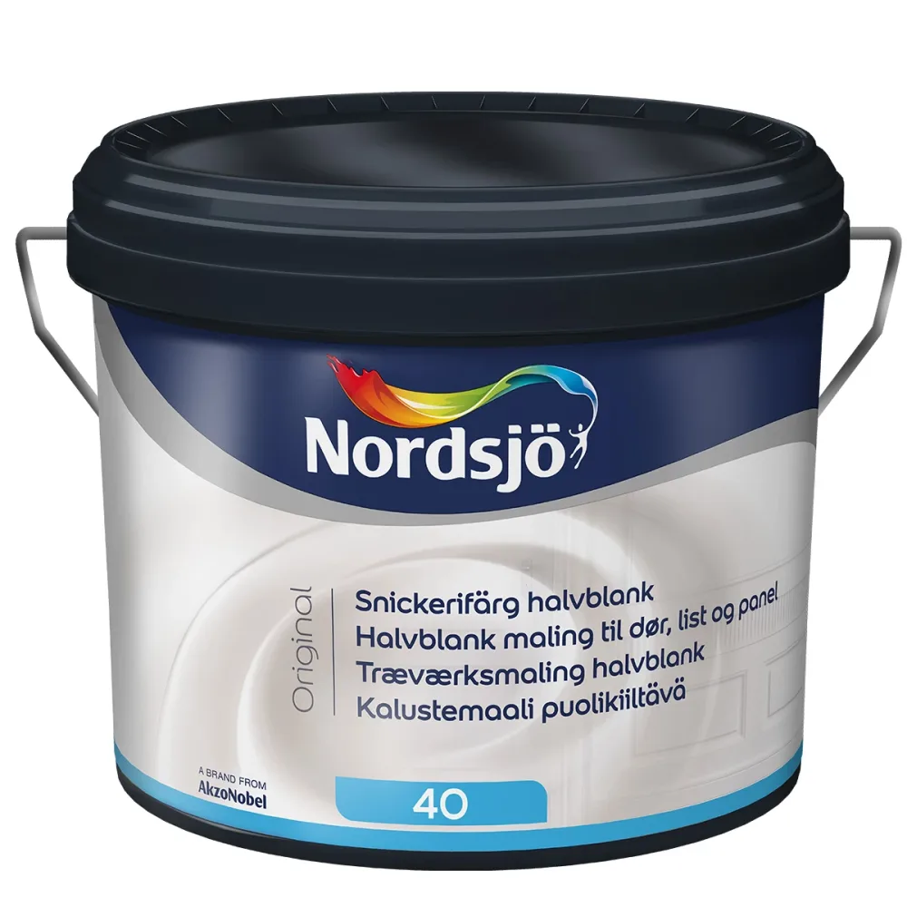 Snickerifärg Original 40 Halvblank Valfri Kulör