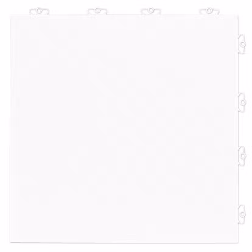 Golvplatta Bergo Elite True White Golvtrall i Plast