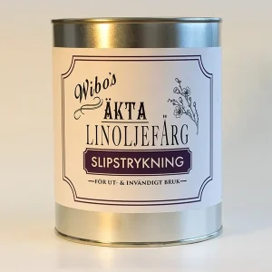 Linoljefärg Slipstrykning 3 L Valfri Kulör