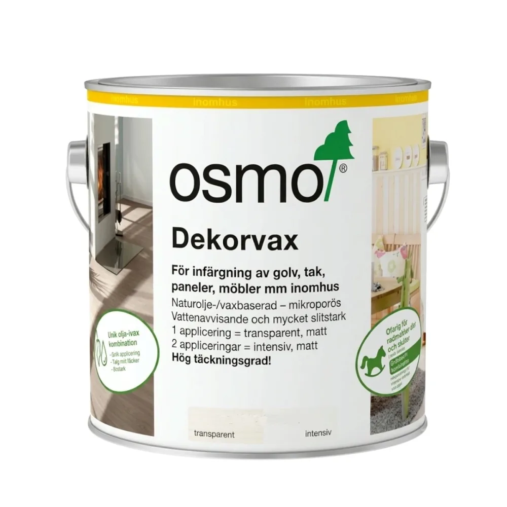 Dekorvax 3166 Transparent Valnöt 0,125 Liter Osmo
