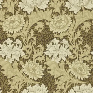 Morris & Co - Chrysanthemum Bullrush Archive II Wallpapers tapet - Köp online