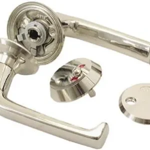 ASSA 9565T WC-behör höger Blankkrom